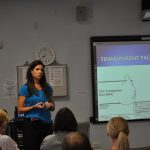 Ingrid directs opening lecture